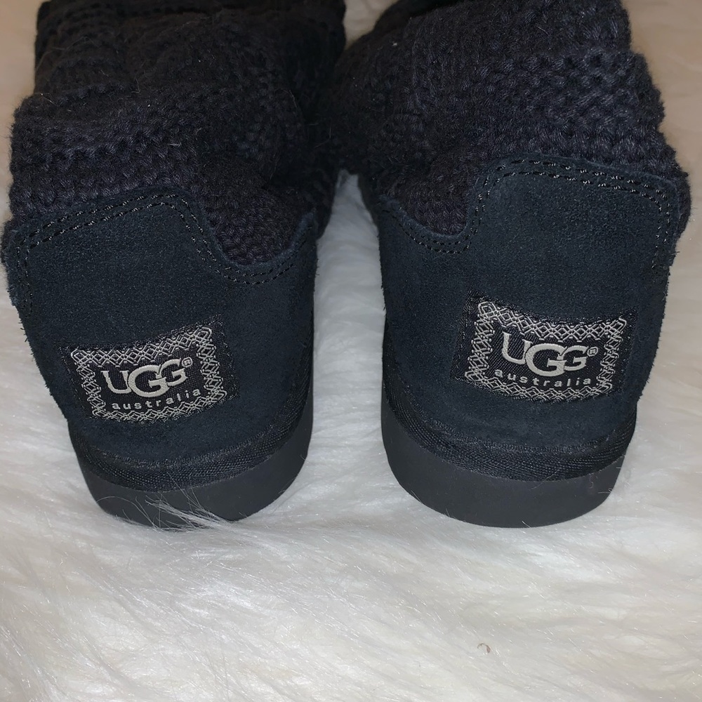 Over The Knee Twisted Cable UGG Boots